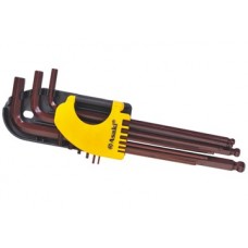 1.5-10mm Bộ lục giác đầu bi 9 cây Asaki AK-7408 1.5-10mm Bộ lục giác đầu bi 9 cây Asaki AK-7408