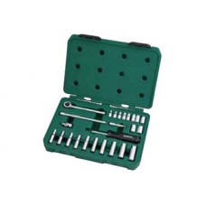 1/2" Bộ tuýp 28 chi tiết hệ inch Sata 09-098 (09098)