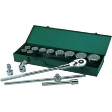 1/2" Bộ tuýp 28 chi tiết hệ inch Sata 09-148 (09148)