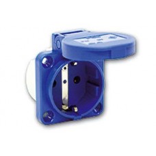 16A 3P 250V ổ cắm âm có nắp 16A 3P 250V ổ cắm âm có nắp