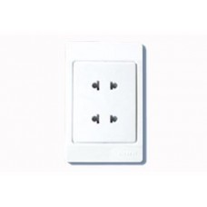 16A Ổ cắm đôi 2 chấu ARU ST2 16A Ổ cắm đôi 2 chấu ARU ST2