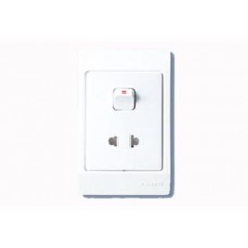 16A Ổ cắm đơn 2 chấu và 1 công tắc 1 chiều ARU /G 16A Ổ cắm đơn 2 chấu và 1 công tắc 1 chiều ARU /G