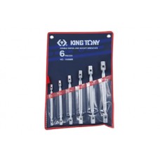 8-19mm bộ cần lắc léo 6 cái hệ mét Kingtony 1A06MR