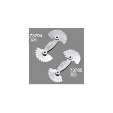 Bộ dưỡng đo ren hệ mét 28 lá Shinwa 73795